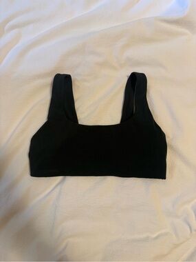 aerie Green Scoop-Neck Seamless Sports Bralette